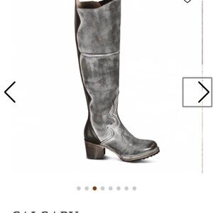 Freebird Calgary Knee high boots Smoke sz 6 💥EUC